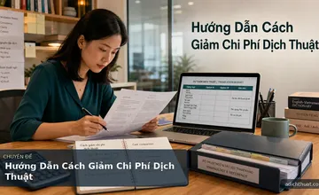 Hướng Dẫn Cách Giảm Chi Phí Dịch Thuật
