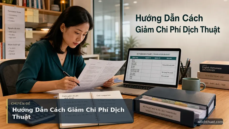 Hướng Dẫn Cách Giảm Chi Phí Dịch Thuật