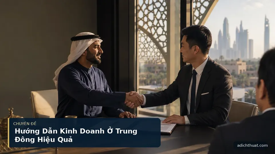 Hướng Dẫn Kinh Doanh Ở Trung Đông Hiệu Quả