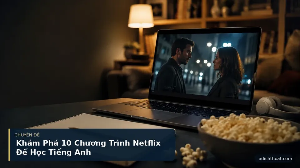 Khám Phá 10 Chương Trình Netflix Để Học Tiếng Anh