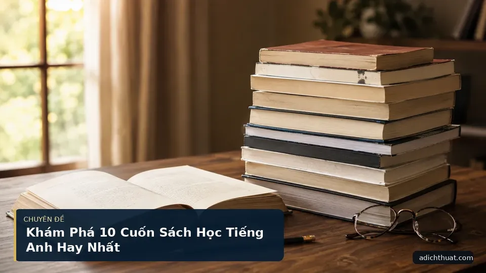 Khám Phá 10 Cuốn Sách Học Tiếng Anh Hay Nhất