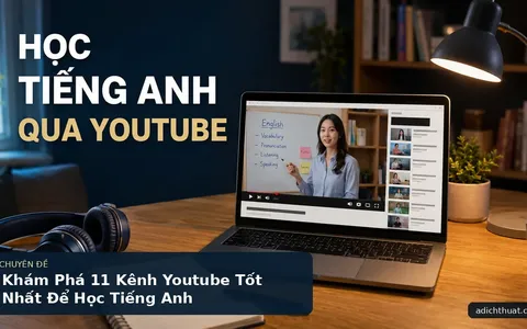 Khám Phá 11 Kênh Youtube Tốt Nhất Để Học Tiếng Anh