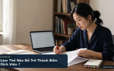 Làm Thế Nào Để Trở Thành Biên Dịch Viên ?