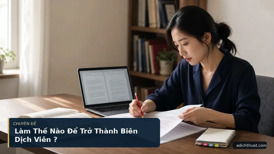 Làm Thế Nào Để Trở Thành Biên Dịch Viên ?
