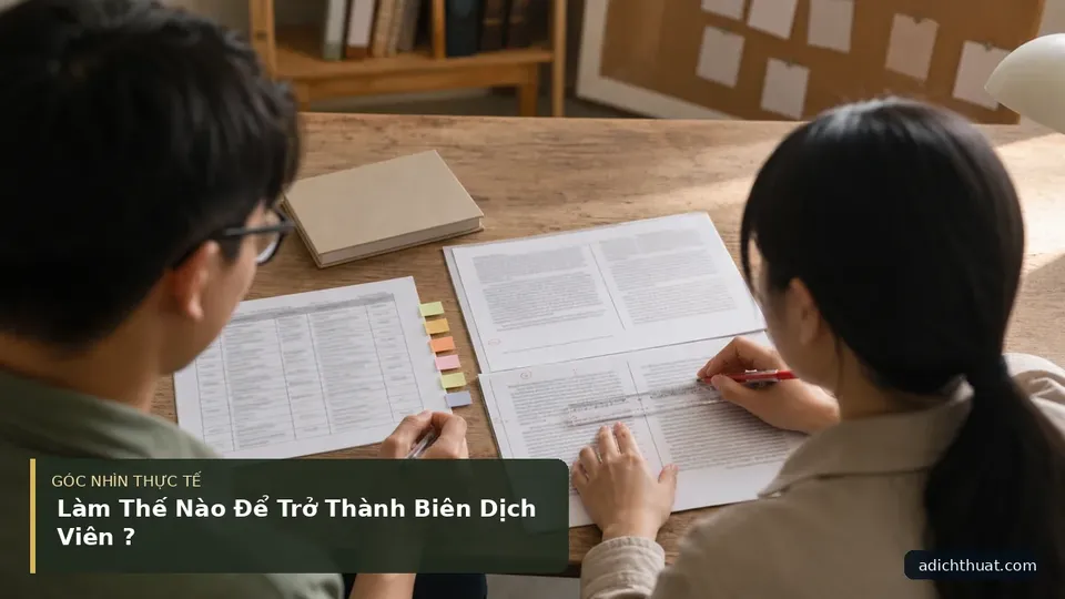 Chi tiết minh họa dịch thuật trong bài Làm Thế Nào Để Trở Thành Biên Dịch Viên ?
