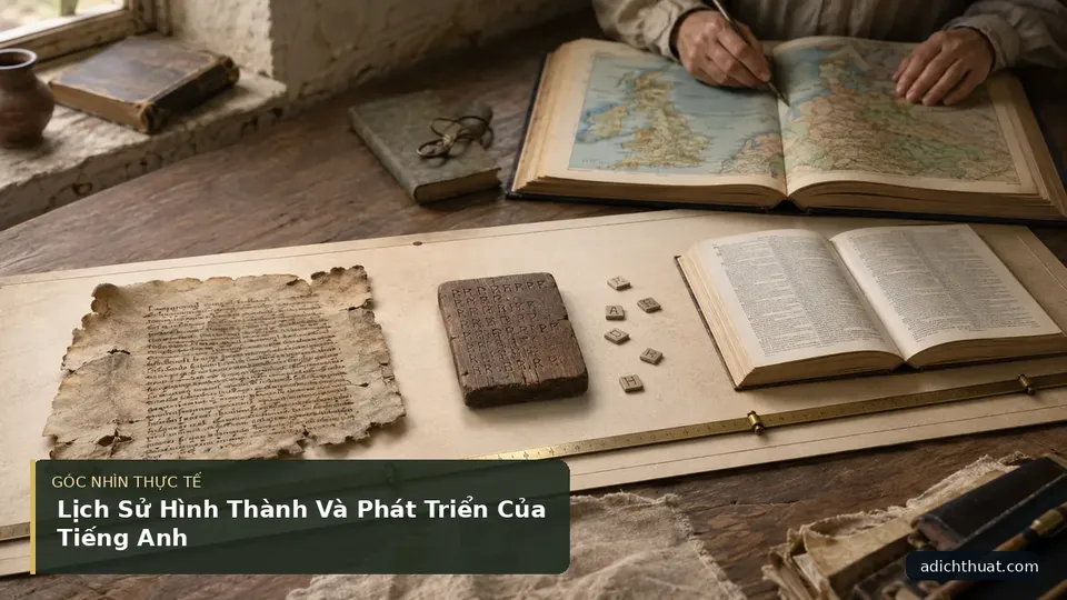 Chi tiết minh họa dịch thuật trong bài Lịch Sử Hình Thành Và Phát Triển Của Tiếng Anh