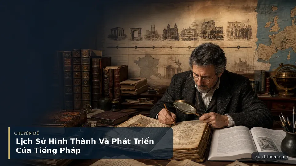 Lịch Sử Hình Thành Và Phát Triển Của Tiếng Pháp