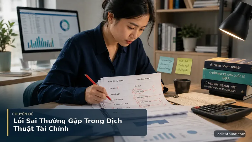 Lỗi Sai Thường Gặp Trong Dịch Thuật Tài Chính