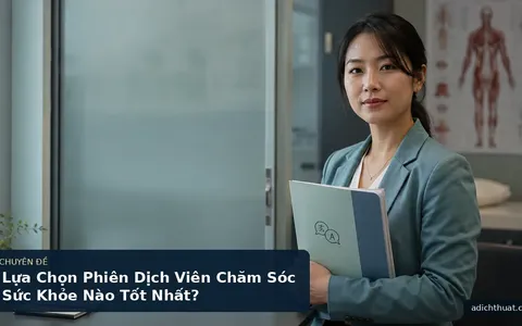 Lựa Chọn Phiên Dịch Viên Chăm Sóc Sức Khỏe Nào Tốt Nhất?