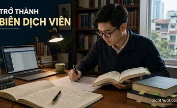 Mẹo Giúp Bạn Trở Thành Biên Dịch Viên