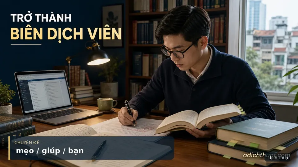 Mẹo Giúp Bạn Trở Thành Biên Dịch Viên