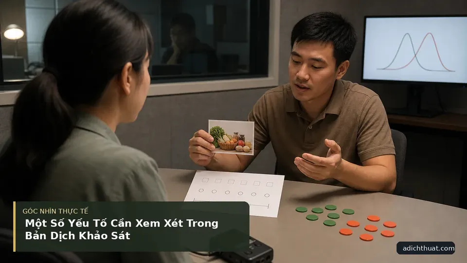 Chi tiết minh họa dịch thuật trong bài Một Số Yếu Tố Cần Xem Xét Trong Bản Dịch Khảo Sát