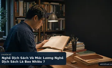 Nghề Dịch Sách Và Mức Lương Nghề Dịch Sách Là Bao Nhiêu ?