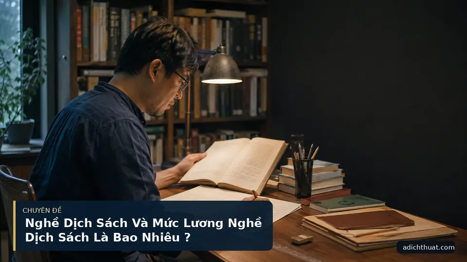 Nghề Dịch Sách Và Mức Lương Nghề Dịch Sách Là Bao Nhiêu ?