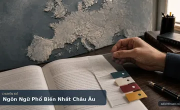 Ngôn Ngữ Phổ Biến Nhất Châu Âu