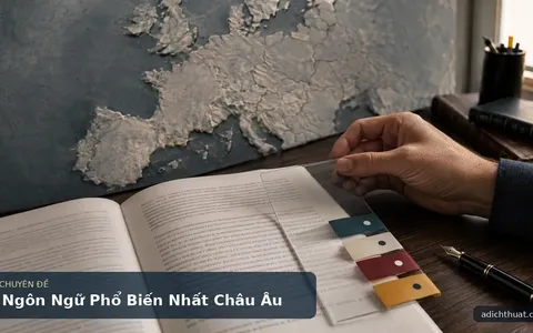 Ngôn Ngữ Phổ Biến Nhất Châu Âu