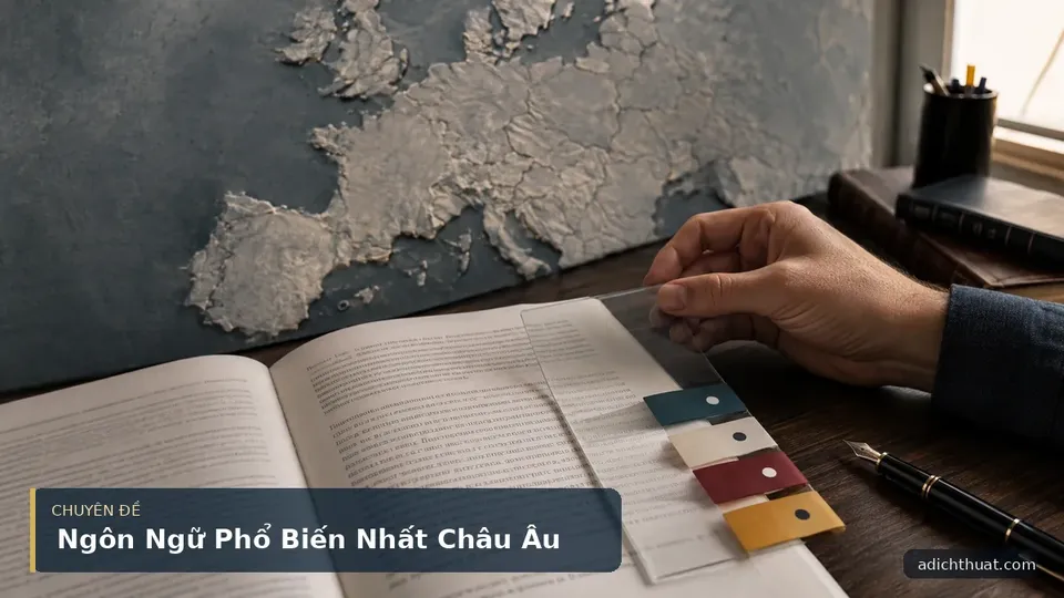 Ngôn Ngữ Phổ Biến Nhất Châu Âu