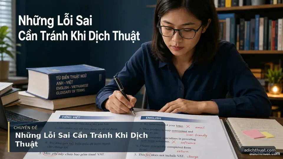 Những Lỗi Sai Cần Tránh Khi Dịch Thuật