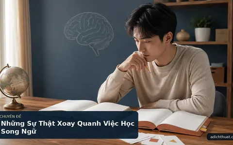 Những Sự Thật Xoay Quanh Việc Học Song Ngữ