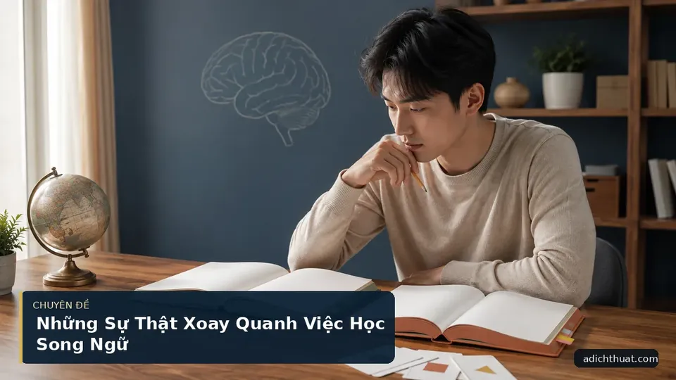 Những Sự Thật Xoay Quanh Việc Học Song Ngữ