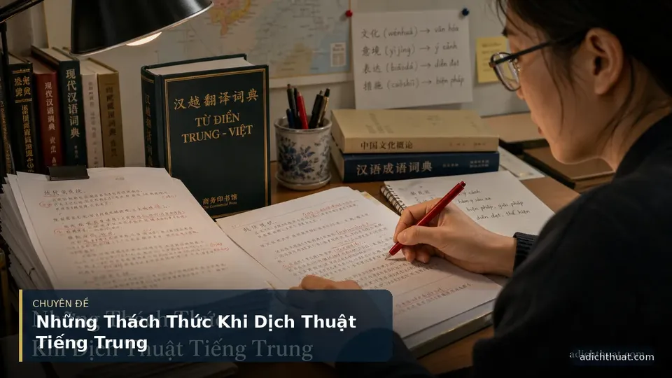 Những Thách Thức Khi Dịch Thuật Tiếng Trung