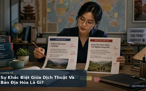 Sự Khác Biệt Giữa Dịch Thuật Và Bản Địa Hóa Là Gì?