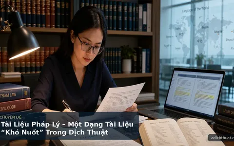 Tài Liệu Pháp Lý – Một Dạng Tài Liệu “Khó Nuốt” Trong Dịch Thuật