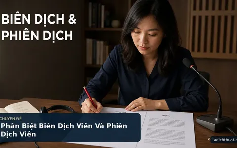 Phân Biệt Biên Dịch Viên Và Phiên Dịch Viên