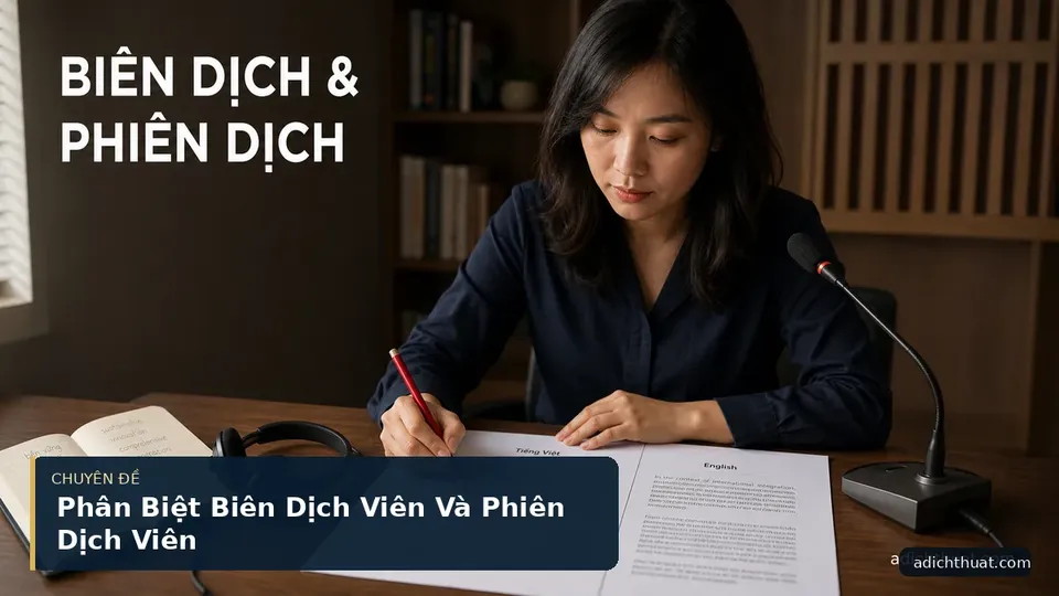 Phân Biệt Biên Dịch Viên Và Phiên Dịch Viên