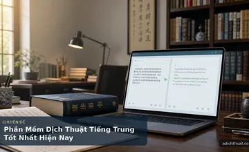 Phần Mềm Dịch Thuật Tiếng Trung Tốt Nhất Hiện Nay