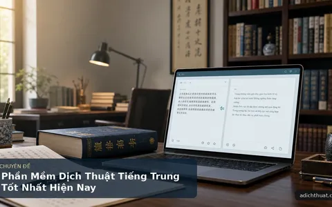 Phần Mềm Dịch Thuật Tiếng Trung Tốt Nhất Hiện Nay
