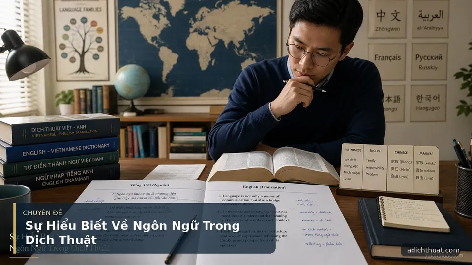 Sự Hiểu Biết Về Ngôn Ngữ Trong Dịch Thuật