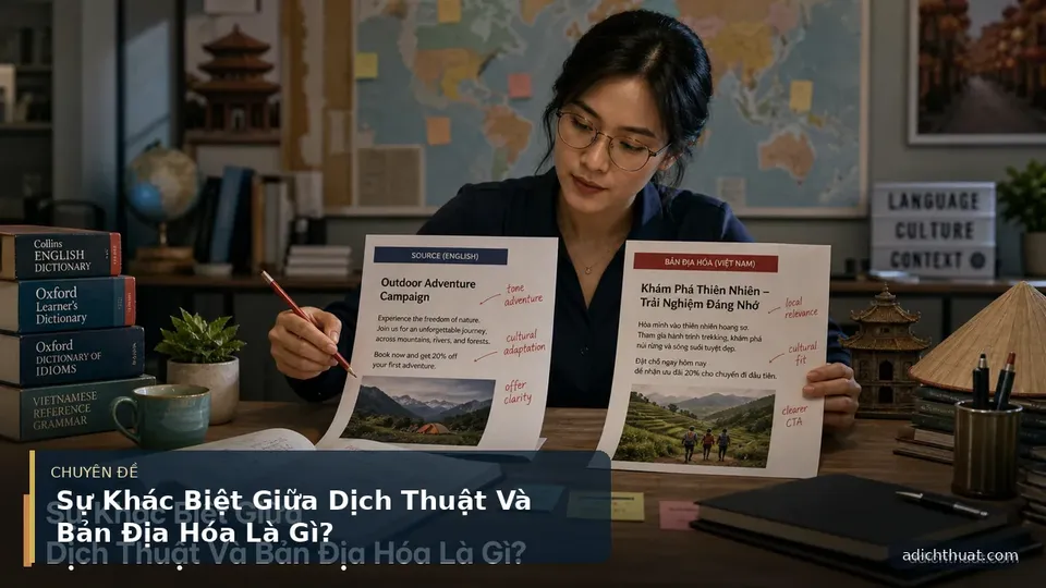 Sự Khác Biệt Giữa Dịch Thuật Và Bản Địa Hóa Là Gì?