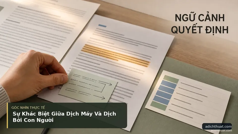 Chi tiết minh họa dịch thuật trong bài Sự Khác Biệt Giữa Dịch Máy Và Dịch Bởi Con Người