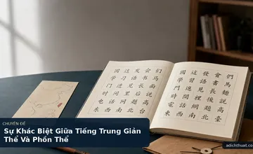 Sự Khác Biệt Giữa Tiếng Trung Giản Thể Và Phồn Thể