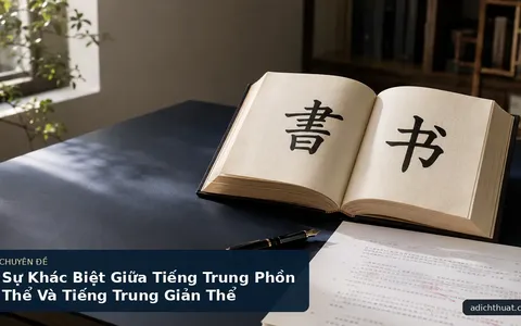 Sự Khác Biệt Giữa Tiếng Trung Phồn Thể Và Tiếng Trung Giản Thể