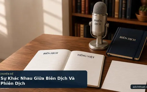 Sự Khác Nhau Giữa Biên Dịch Và Phiên Dịch