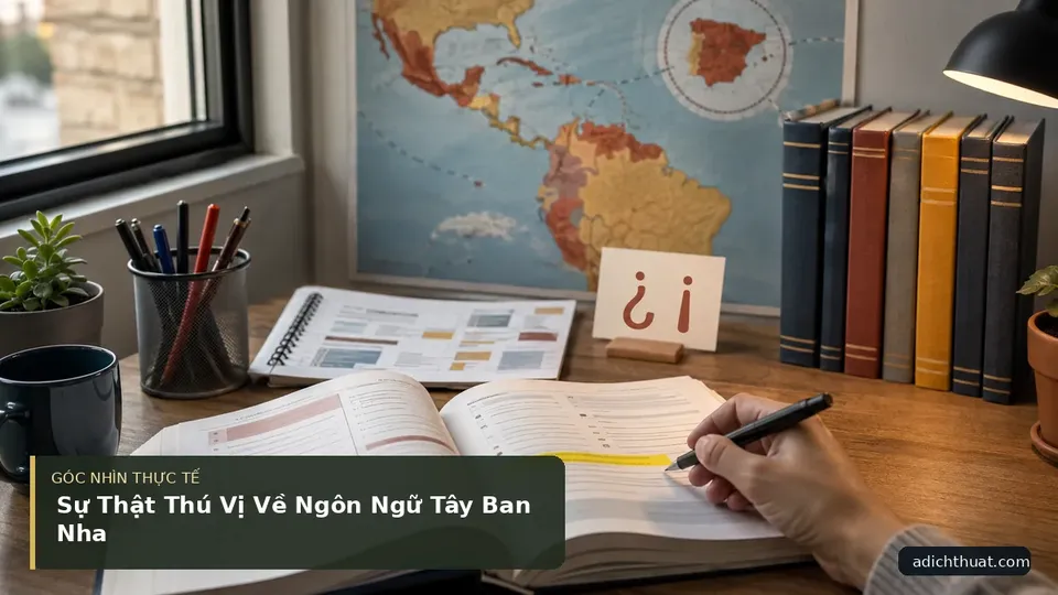 Chi tiết minh họa dịch thuật trong bài Sự Thật Thú Vị Về Ngôn Ngữ Tây Ban Nha