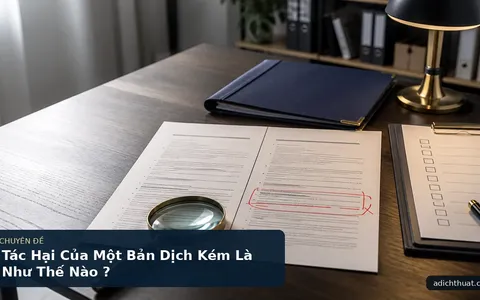 Tác Hại Của Một Bản Dịch Kém Là Như Thế Nào ?