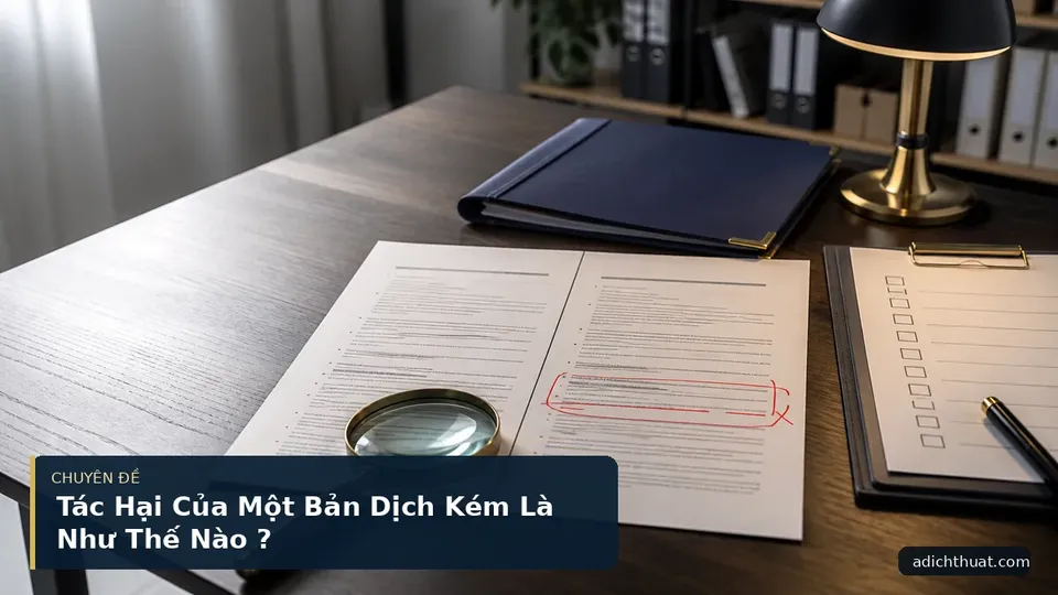 Tác Hại Của Một Bản Dịch Kém Là Như Thế Nào ?