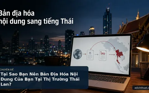 Tại Sao Bạn Nên Bản Địa Hóa Nội Dung Của Bạn Tại Thị Trường Thái Lan?