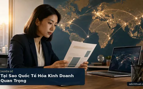 Tại Sao Quốc Tế Hóa Kinh Doanh Quan Trọng