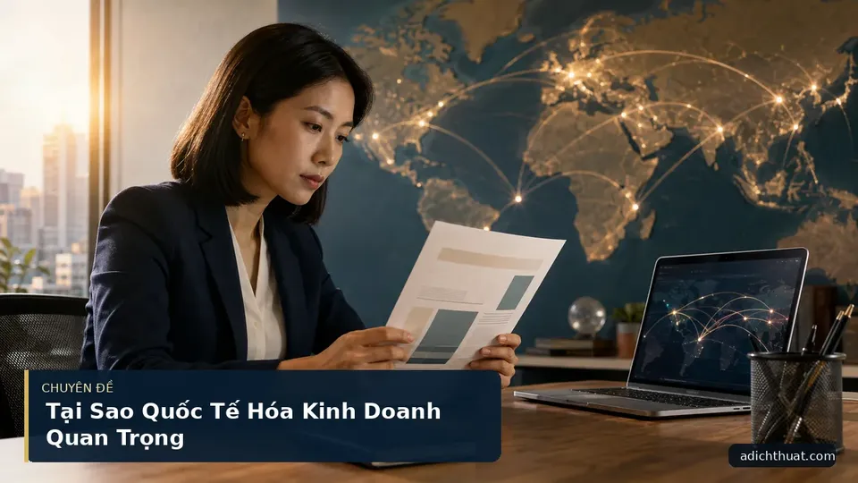 Tại Sao Quốc Tế Hóa Kinh Doanh Quan Trọng