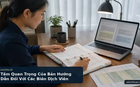 Tầm Quan Trọng Của Bản Hướng Dẫn Đối Với Các Biên Dịch Viên