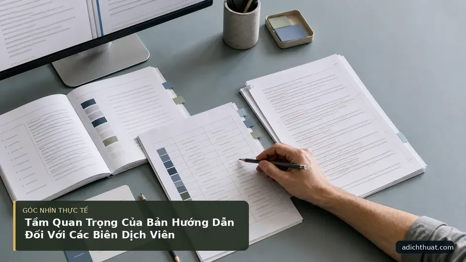 Chi tiết minh họa dịch thuật trong bài Tầm Quan Trọng Của Bản Hướng Dẫn Đối Với Các Biên Dịch Viên