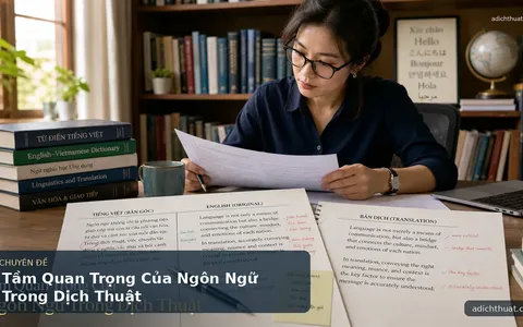 Tầm Quan Trọng Của Ngôn Ngữ Trong Dịch Thuật