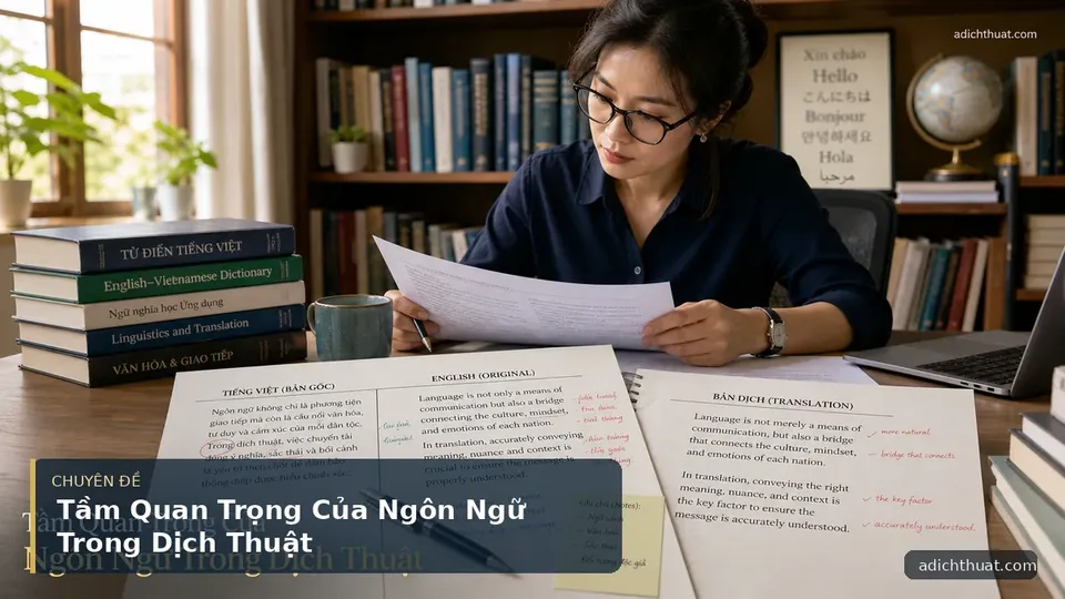 Tầm Quan Trọng Của Ngôn Ngữ Trong Dịch Thuật