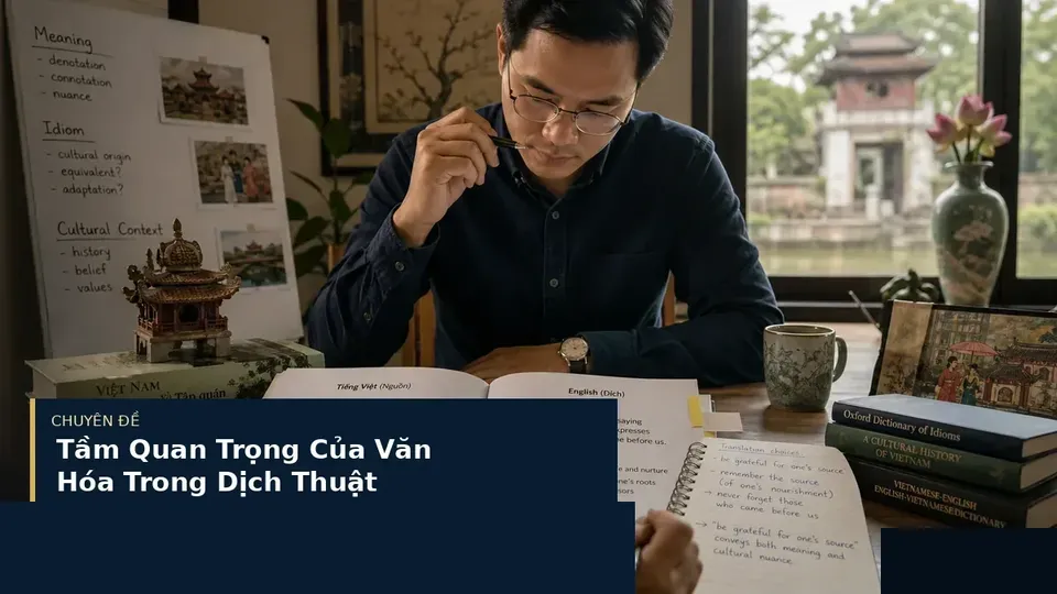 Tầm Quan Trọng Của Văn Hóa Trong Dịch Thuật — hình minh họa dịch thuật