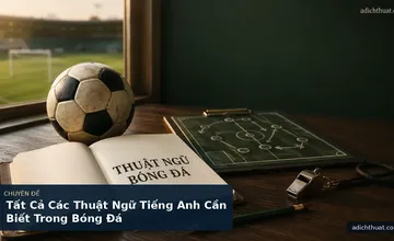 Tất Cả Các Thuật Ngữ Tiếng Anh Cần Biết Trong Bóng Đá