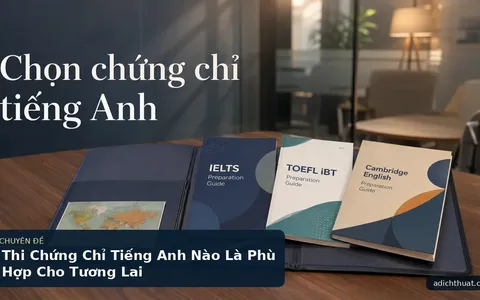 Thi Chứng Chỉ Tiếng Anh Nào Là Phù Hợp Cho Tương Lai